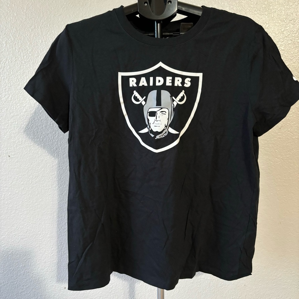 Oakland Raiders, Nike T-shirt Women’s Black XL 2016 NWT